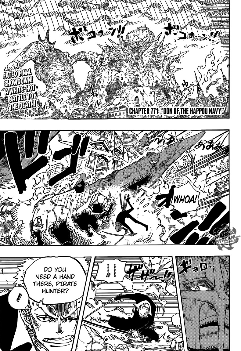 One Piece Chapter 771 4